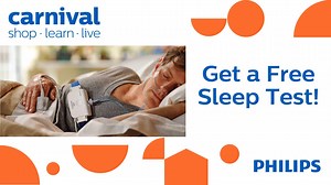 Get a *Free Sleep Test at home! Visit the Sleep Experience booth at the Philips Carnival, 18-20 May. *For the 1st 20 customers tested positive for severe Obstructive Sleep Apnea. T&Cs apply. | Philips