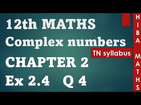 12th maths chapter 2 exercise 2.4 question 4