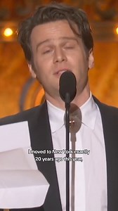 55K views · 1.8K reactions | Huge congratulations to Jonathan Groff on winning his first-ever Tony Award on Sunday night for his performance in Merrily We Roll Along  | GAY TIMES | Facebook