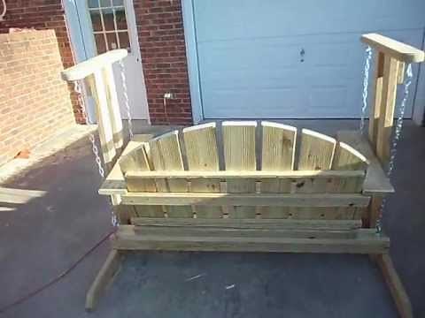 Porch swing glider, check it out.