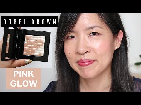 Bobbi Brown Highlighting Powder Pink Glow | Swatch & Review | Comparison With Shimmer Brick Rose