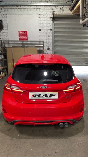 Fiesta ST Cobra Exhaust install - Get yours at info@bafmotorsport.co.uk