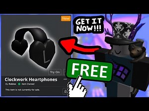 How To Get FREE Clockwork Heartphones On ROBLOX (OCTOBER 2022!)