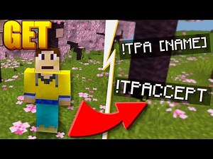 The NEW Best TPA Teleporting Addon For Minecraft! (Easy TPA, NO ADMIN NEEDED!)