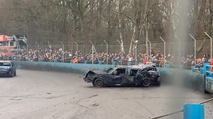 51K views · 395 reactions | 625 Joshua Gooch leathered long-distance traveller 180 Sean McConachie during the second Consolation leaving the latter’s Volvo limo a lot shorter | Caged Bangers | Facebook