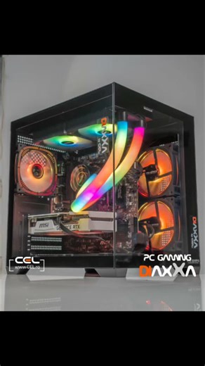 🎮 PC Gaming DiaxXa AMD Ryzen 7 7700 32GB DDR5 SSD 1TB NVIDIA RTX 5070 12GB ▶️ https://cel.ro/s/13dr5 🎮 RTX 5070 ▶️ https://cel.ro/c/MlFWUlp9WSN3f0s 🎮 32GB RAM DDR5 ▶️ https://www.cel.ro/memorii/capacitate-memorie-gb-i152/32-gb/4a-1 #pcgaming #gamingpc #pcbuild #pc #gamingpcbuild
