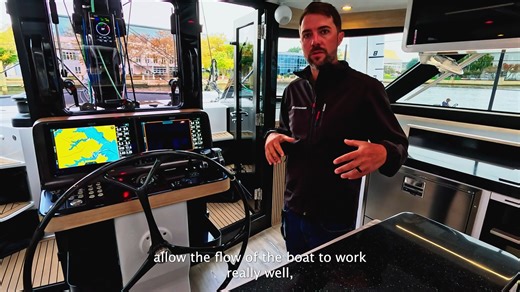 The HH Catamarans latest HH52 was the stunner of the catamaran fleet, for good reason. Co-creator Chris Bailet gives us a tour and the Boat of the Year judges take us onboard. Check out this sophistication. What you do think? Ready to rip and relax? #hhcatmarans #HH #HH52 #BOTY #boatoftheyear #sailingworld #boty25 #northsails #bandgelectronics | Sailing World