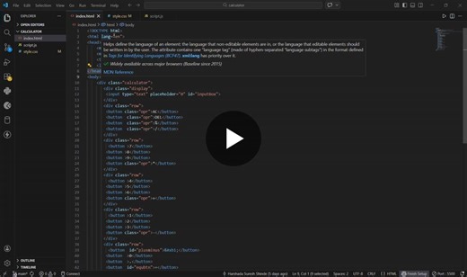 #webdevelopment #javascript #frontenddeveloper #html #css #codingjourney | Harshda Shinde