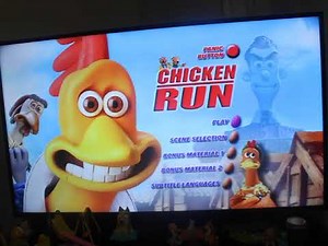 Chicken run 2001 DVD menu walkthrough