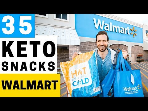 35 KETO Snacks At Walmart | The BEST On The Go Low Carb Keto Snack Ideas For Work, School, & Travel