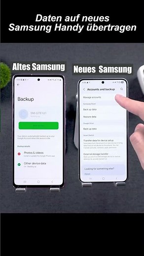 Daten auf neues Samsung Handy übertragen - Mit Google Drive #datenübertragen #shorts