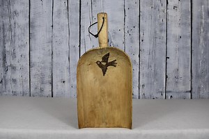 Antique Wooden Scoop / Vintage Ladle / Rustic Wooden Utensils / Handmade Wood Spoon / Small Grain Scoop / Farmhouse Kitchen Decor - Etsy