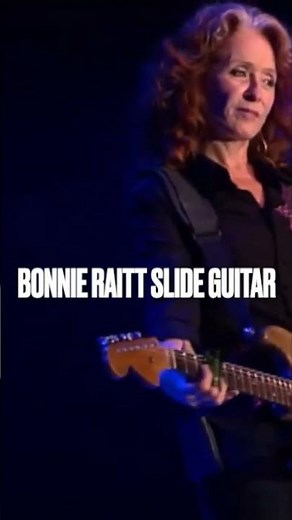 Bonnie Raitt Slide Guitar Skills are serious