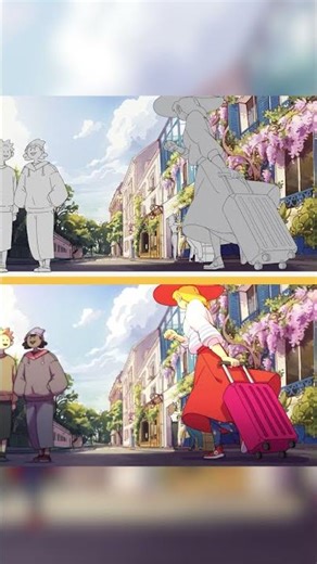 A little behind the scenes of The Witch's Bakery animation!