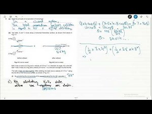A Level Physics Chapter 3: Dynamics - P2 Practice