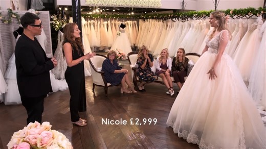 8.5K views · 132 reactions | Bride-to-be Evie knows exactly what she wants for her winter wedding. She wants a big, pink glittery, princess-style dress, but will she find all of this within her budget of £15,000? | Say Yes to the Dress Atlanta TLC | Facebook