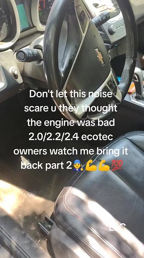 Ecotec common problem bout to do a leak down test an check timing components#fyp #tips #mobile #mechanic #leakdowntest #2011chevyequinox #ecotec#enginenoise