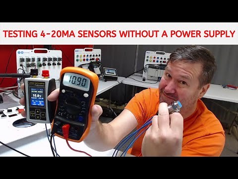 Bench Testing a 4-20ma sensors with a Multimeter and No Power