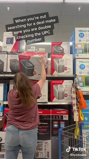 Walmart Clearance- Frigidaire Retro Ice Maker When searching for a clearance item make sure the UPC number on the item matches the UPC number shown on BrickSeek. #brickseek #walmart #walmartclearance #clearance #deal #home #save #frigidaire #livelifeathalfprice