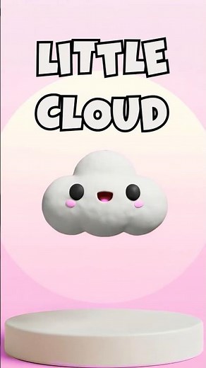 Happy World | Say Hello to Little Cloud! ☁️ #shorts #littlecloudhappyworld #yogurttimehappyworld