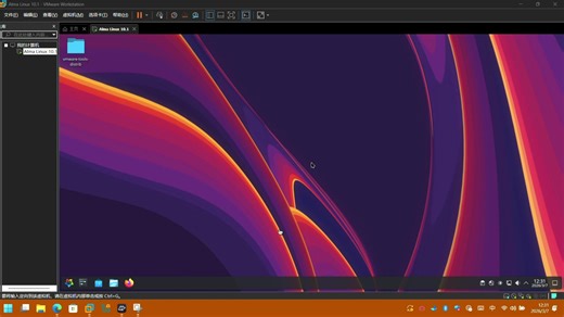 VMware运行Alma Linux 10.1
