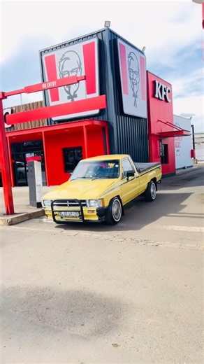yellow hilux