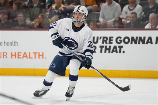 Penn State defeats Notre Dame 4-1 in first game of weekend doubleheader