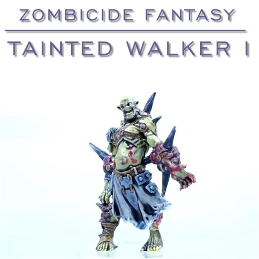 Zombicide: Fantasy || Friends & Foes || Tainted Walker Pose I #shorts #zombicide #massivedarkness2
