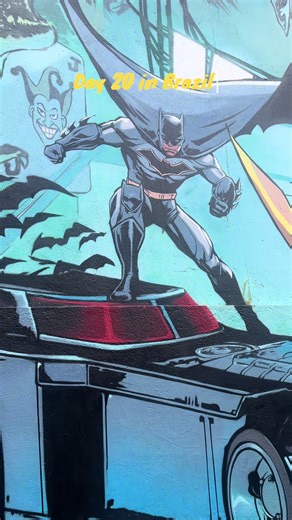 Day 20 🇧🇷 Πήγαμε στο Beco do Batman, το πιο γνωστό σημείο street art στο São Paulo, στη Vila Madalena. Όλα τα στενά είναι γεμάτα graffiti και σχέδια από καλλιτέχνες από όλο τον κόσμο. Είναι από τα πιο ωραία μέρη για βόλτα και φωτογραφίες στην πόλη. Για μένα ήταν το αγαπημένο μου σημείο στο São Paulo.