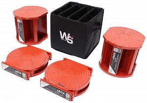 Weigh Safe Flap Jack Folding RV Stabilizing Blocks - 8" Tall - 6K- Qty 4 Weigh Safe Camper Jacks WS8