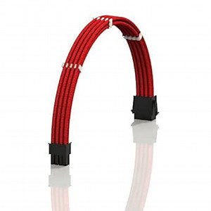 Amazon.com: LINKUP - AVA 30cm EPS 8P(4+4) CPU ATX Motherboard PSU Power Supply Braided Sleeved Custom Mod PC Extension Cable w/Combs | Strong & Stiff Design | Single Pack | 300mm - Red : Electronics