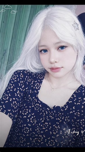 Turn a photo into an albino effect using AI — soft white hair, bright blue eyes / red-blue gradient eyes, realistic and cinematic results. Albino editing tutorial How to edit albino with AI Albino editing tutorial on Gemini Albino filter on TikTok Albino effect with white hair Albino effect with red-blue eyes AI prompt for albino with white hair and blue eyes Copy-paste AI albino prompts Albino boy with blue eyes Albino girl with white hair Albino trend 2026 Convierte una foto en efecto albino c