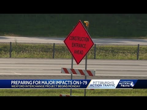 PennDOT announces the Wexford Interchange Project will begin Monday