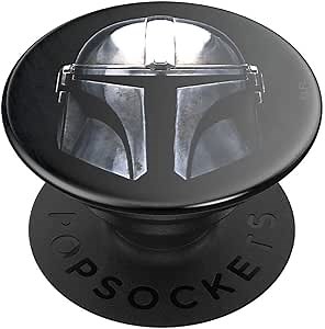PopSockets Phone Grip with Expanding Kickstand, Adhesive Grip, StarWars - Mandalorian (Gloss)