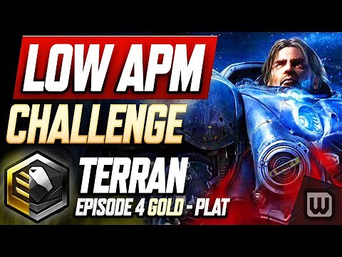 StarCraft 2 Low APM Challenge 2022! Terran Rank Up Guide - Gold to Plat (Ep. 4)