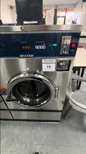Dexter washer c series - making a buzzing sound while idol #laundromat