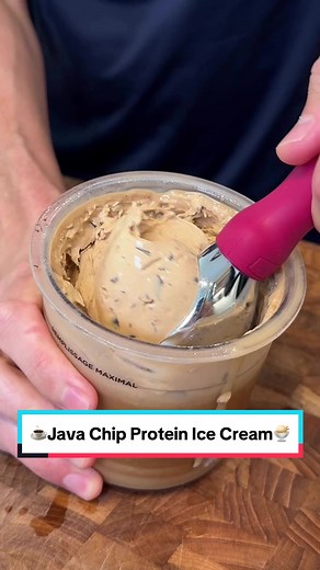Java Chip Protein Ice Cream: Healthy & Delicious!