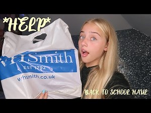 chatty back to school haul! 🤓