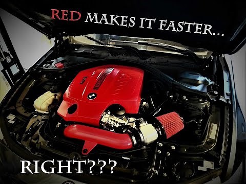 How to paint your engine cover and intake pipe.. its easy!