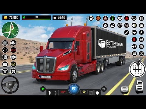 Truck Game Truck Driver 2023 Gameplay | Cargo Truck Driving 3D | Offroad Driving Simulator Game