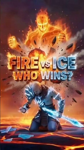 Fire vs Ice — Who Wins This Elemental War? 🔥❄️