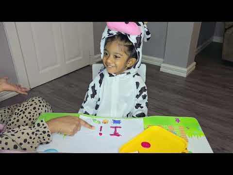 Toddler Phonics Time! Learning the Letter I with Aayah