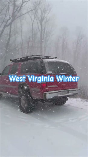 West Virginia Winter Conditions #offroad #overlanding #snow