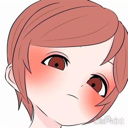 【お絵描きメイキング】お顔 ショートカットヘア #イラストメイキング