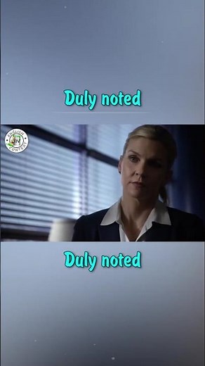 What 'Duly Noted' REALLY Means 🎬