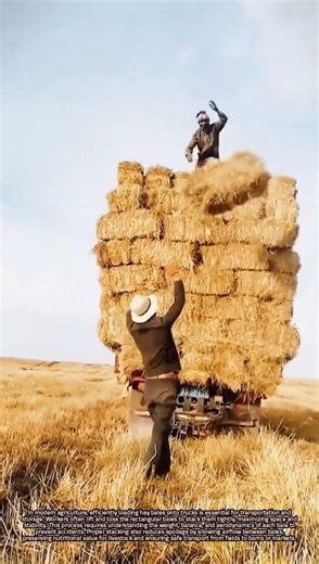 Efficient Hay Bale Loading Techniques for Safe Transport and Storage Practices