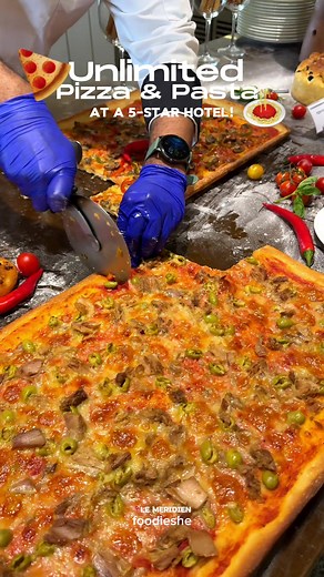 Exploring Unlimited Food Options at Le Meridien with Buffet and Italian Cuisine
