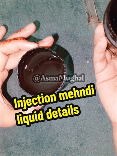 Detailed Guide on Injection Mehndi Liquid