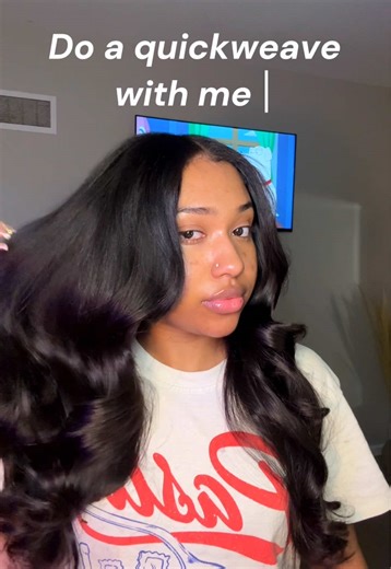 DIY Quick Weave Hair Transformation at Home