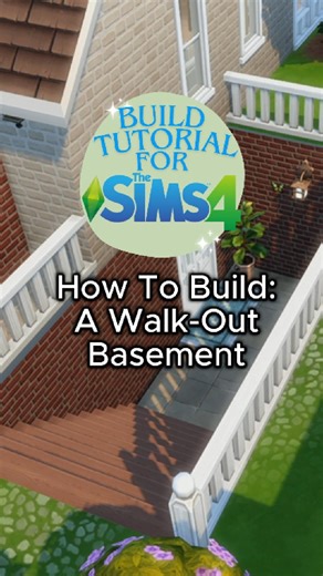 The Sims Resource on Instagram: "Follow this Super Simple tutorial on how to create a Walk-Out Basement. You’ll never build a basement the same way again🚨 #thesims4 #thesims #sims4 #sims #simstutorial #simsgameplay #simshowto #simstips #simshelp #simsgame #simscommunity #gaming"